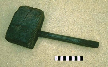 Ancient tent mallet (wood)